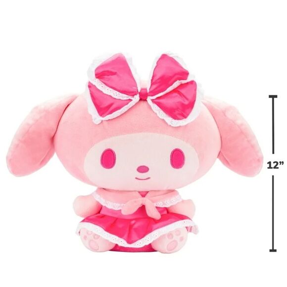 My Melody 12 inch Pink Monochrome Plush - Hello Kitty and Friends NEW - Picture 4 of 5